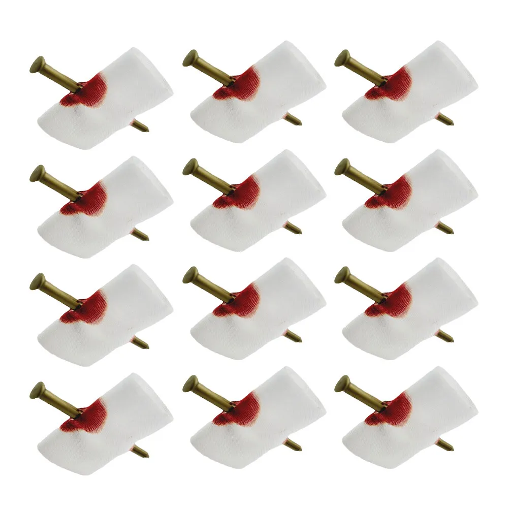 

30 шт. реалистичных накладных ногтей для розыгрышей, профессиональные забавные портативные реквизиты для вечеринок, декор для шуточных представлений, эффект ногтя сквозь палец