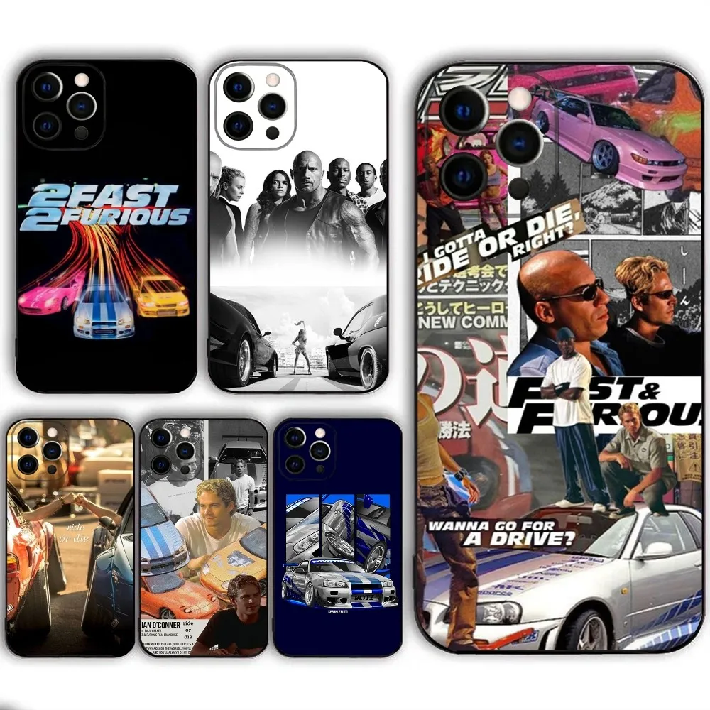 F-Fast And F-Furious  Phone Case  For IPHONE 15,13,14,12,Mini ,11, Xr, X ,Xs Pro Max 8, 7 Plus Back Cover