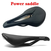 Sillín de bicicleta Power Comp para hombre y mujer, cómodo sillín de Ciclismo de Carretera, asiento de bicicleta de montaña, accesorios de asiento de bicicleta de 143mm