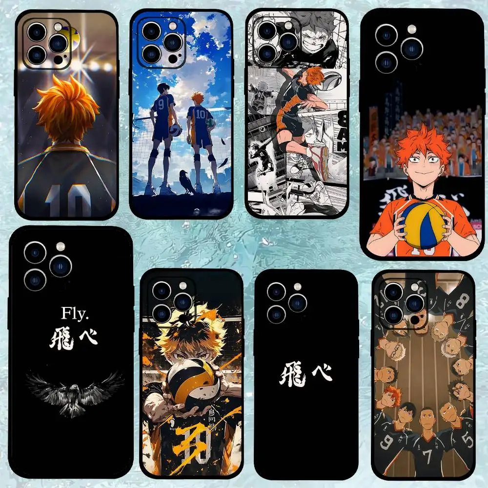 

Cool Anime-H-haikyuu-S Cute Phone Case For IPhone 17 16 15 14 13 12 11 PRO MAX PLUS Mini TPU Soft To Skin-friendly Case