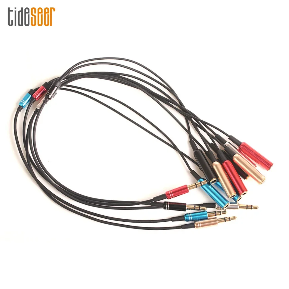 

2000pcs 3.5mm Jack Stereo Audio Male to 2 Female Y Splitter Cable Adapter For Headset Car Phone Speaker Laptop Aux Cord