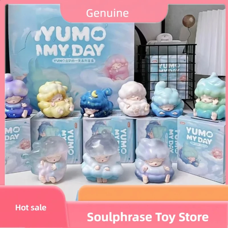 

Genuine Yumo My Day Series Blind Box Cartoon Trendy Model Doll Kawaii Anime Figure Surprise Mystery Box Children Customized Gift