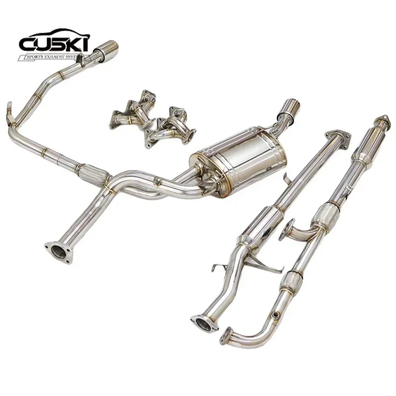 High Flow cat-back exhaust for MITSUBISHI 3000 GT 3.0 1992-2019  quality stainless steel Exhaust Modification Car Exhaust pipe