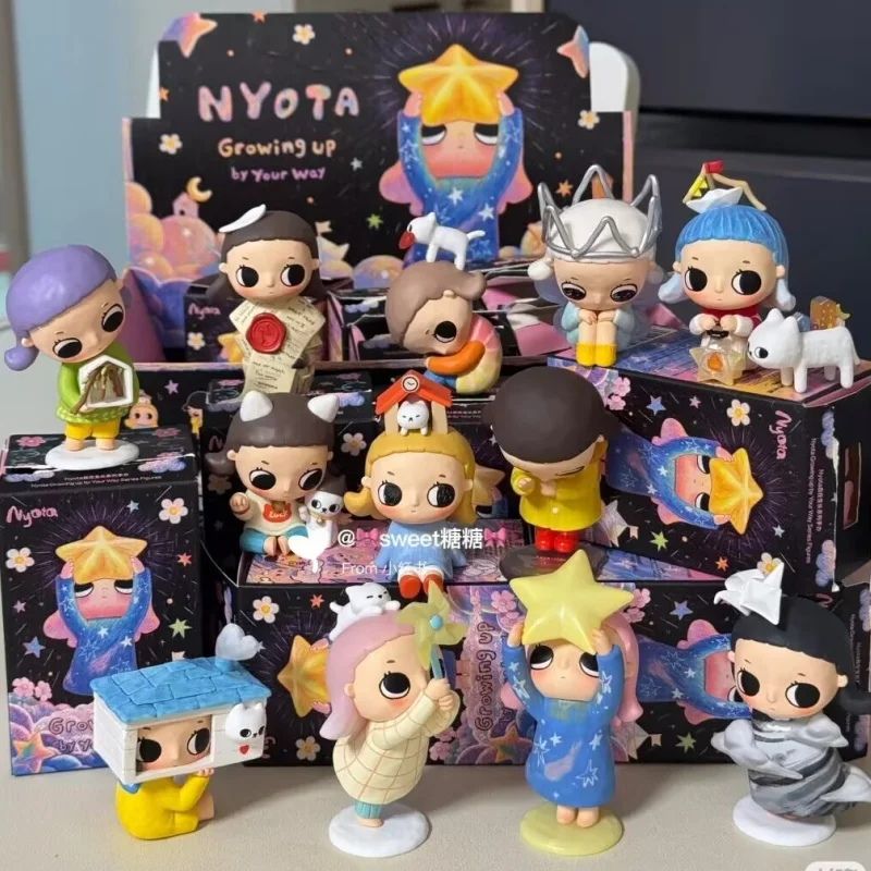 

Genuine Blind Box Nyota Growing Up By Your Way Series Figurine Doll Mystery Box Collection Tabletop Decoration Birthday Gift