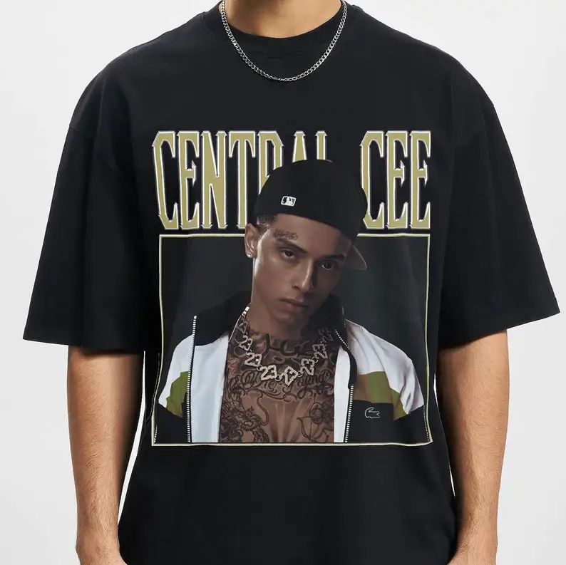 ROCK BAND. Central Cee Graphic T-Shirt, 90s Retro Vintage Shirt Funny Shirt, Fans Gift Merch