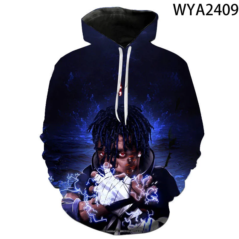 Spring Autumn 3D Print Hoodies Men Women Children Lil Uzi Vert - Eternal Atake Hoodie Hip Hop Streetwear Cool Hooded Pullover