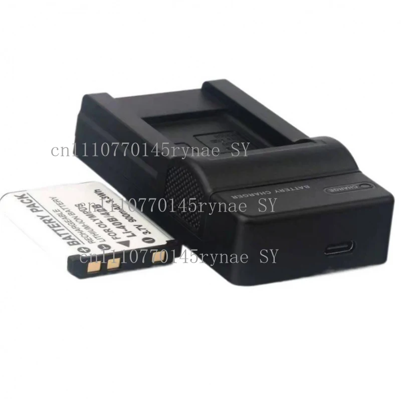 For Fujifilm NP-45/45A/45B/S Replacement Battery / USB-C Charger 900mAh for FinePix XP140 XP130 XP120 XP90 XP80 XP70 Cameras