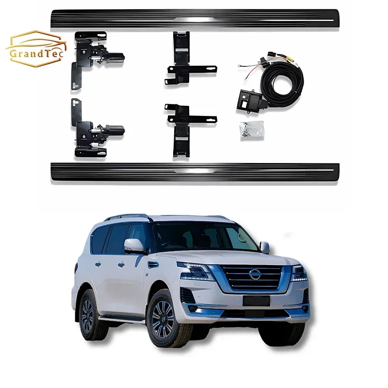 

OEM Electric Side Steps Aluminum Alloy Power Running Board Deployable Foot Pedals Car Accessories For Nissan Patrol 2018+