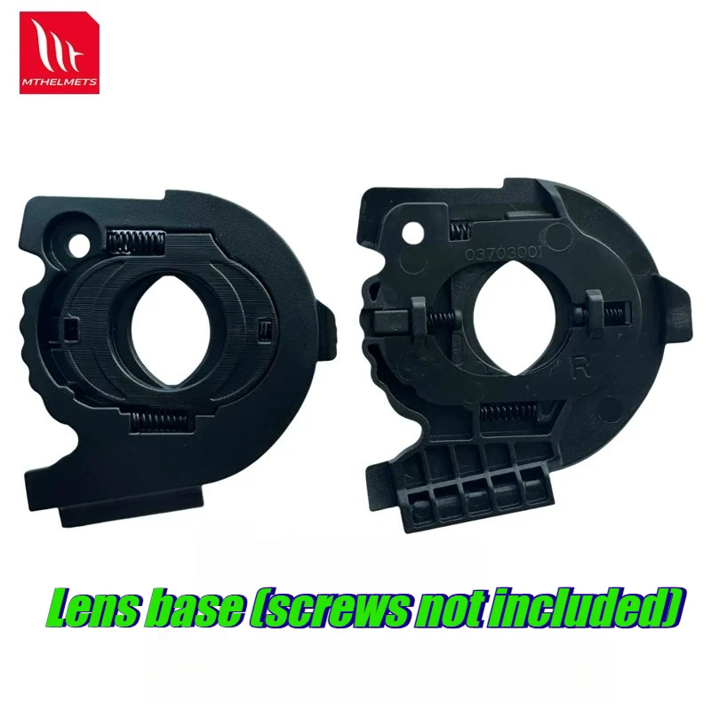 MT Helmet Lined Interstellar Double Mirror Half Helmet Original Accessories Lens Base Support Windshield Lens Tail accessories
