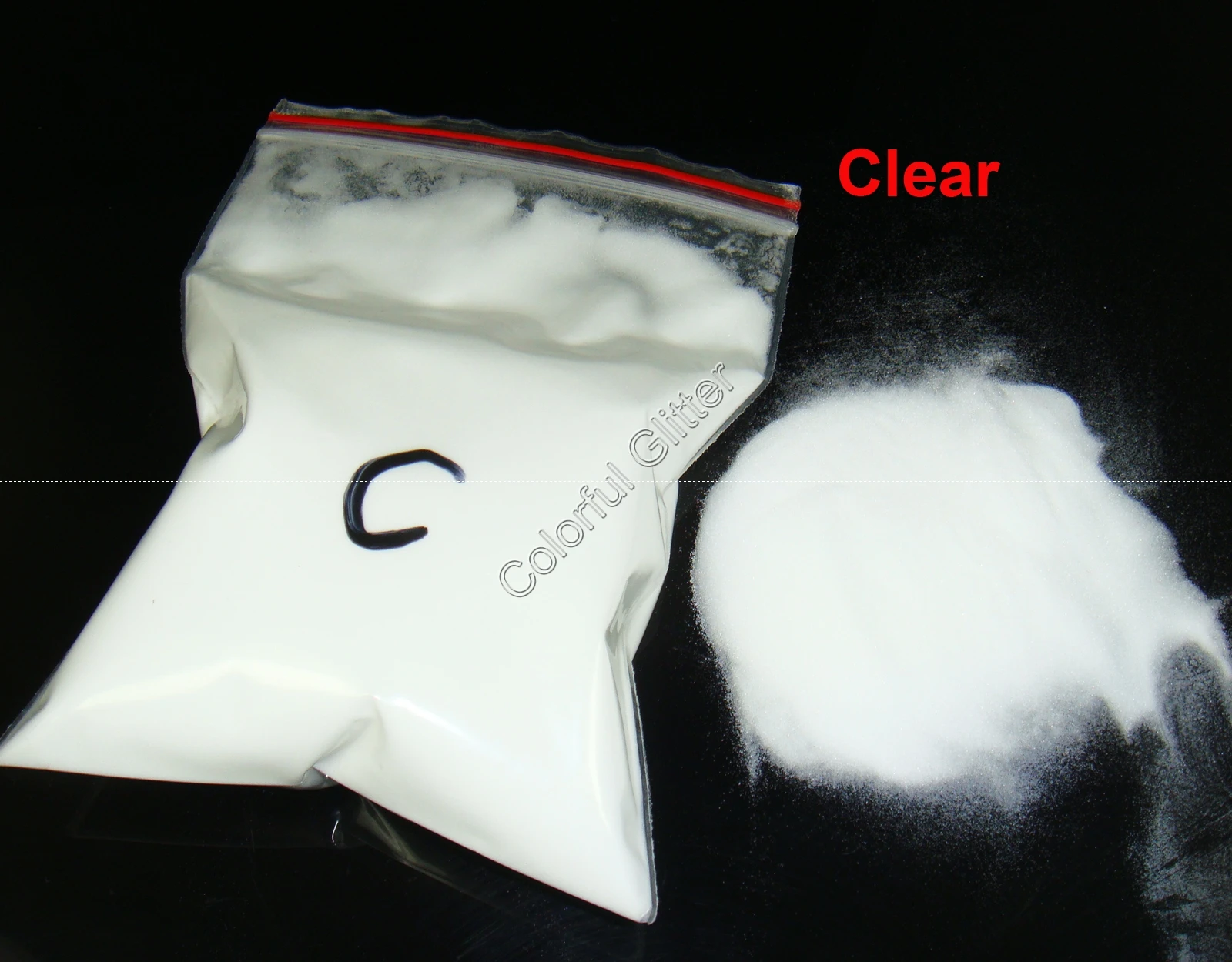 Clear White Pink Color Acrylic Dust Powder Pigments for DIY Acrylic Manicure Nail Tips System Materials