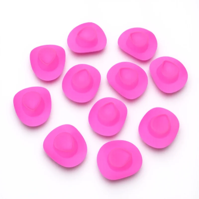 40 قطعة قبعة صغيرة ديكورات منزلية صغيرة التظاهر قبعات صغيرة اللعب الحرفية حفلة لصالح القبعات الصغيرة DIY بها بنفسك صنع المجوهرات