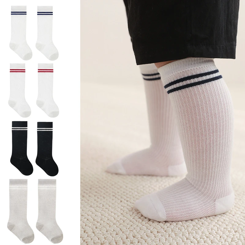 

Long Tube Baby Socks Summer Breathable Children'S Socks Soft Cotton Stockings For Baby Socks For Babies