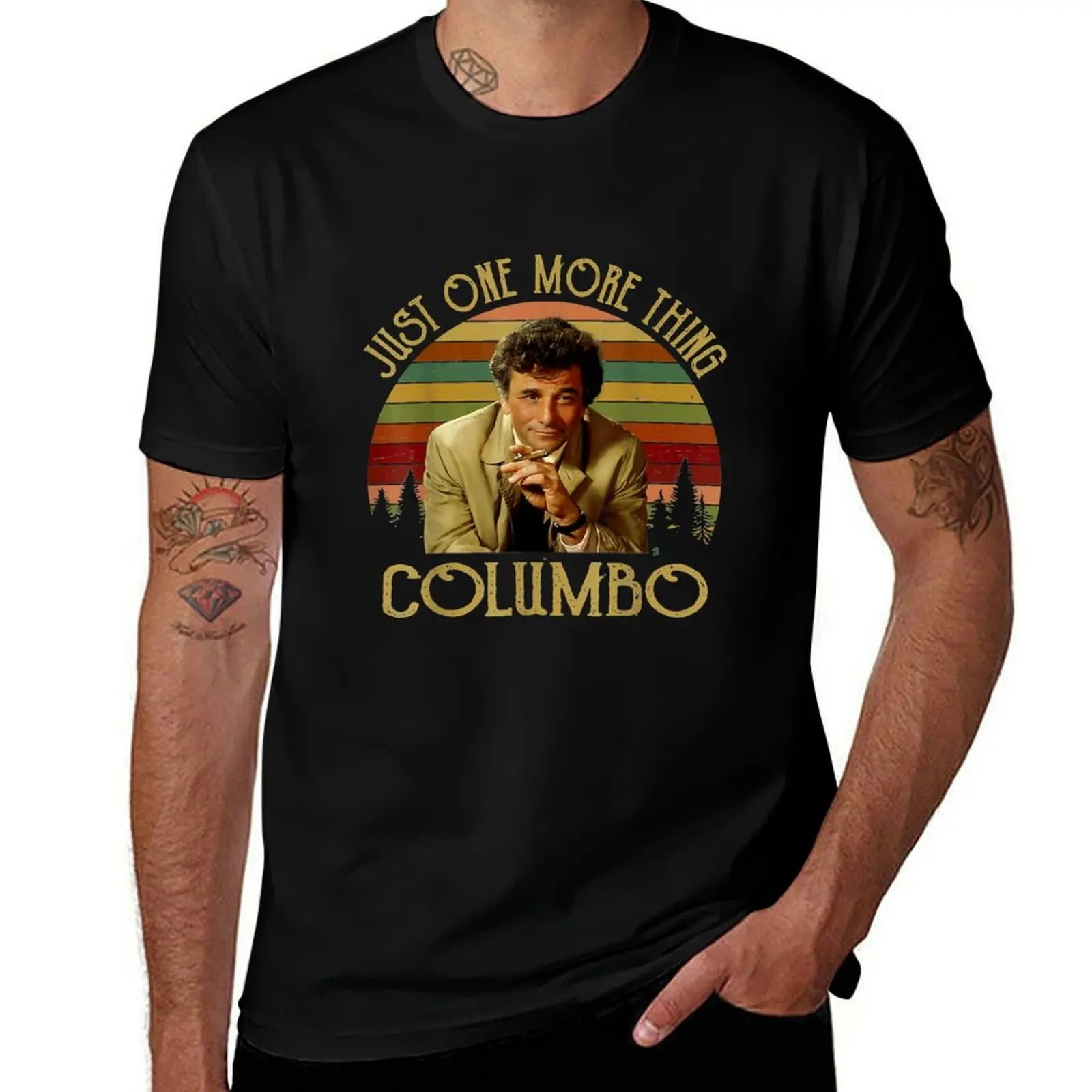 

Just-One-More-Thing-Columbo T-Shirt man t shirts for men t shirts for man cotton funny man graphic t shirt T-shirt
