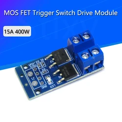 15A 400W MOS FET Trigger Switch Drive Module PWM Regulator Control Panel for arduino