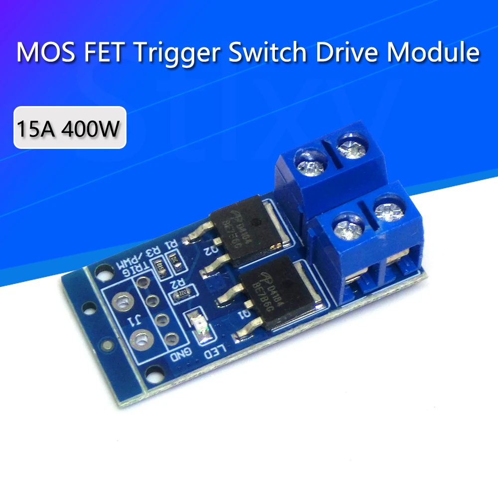 1/10/20 sztuk 15A 400W MOS FET przełącznik spustowy moduł napędowy regulator PWM Panel sterowania dla arduino