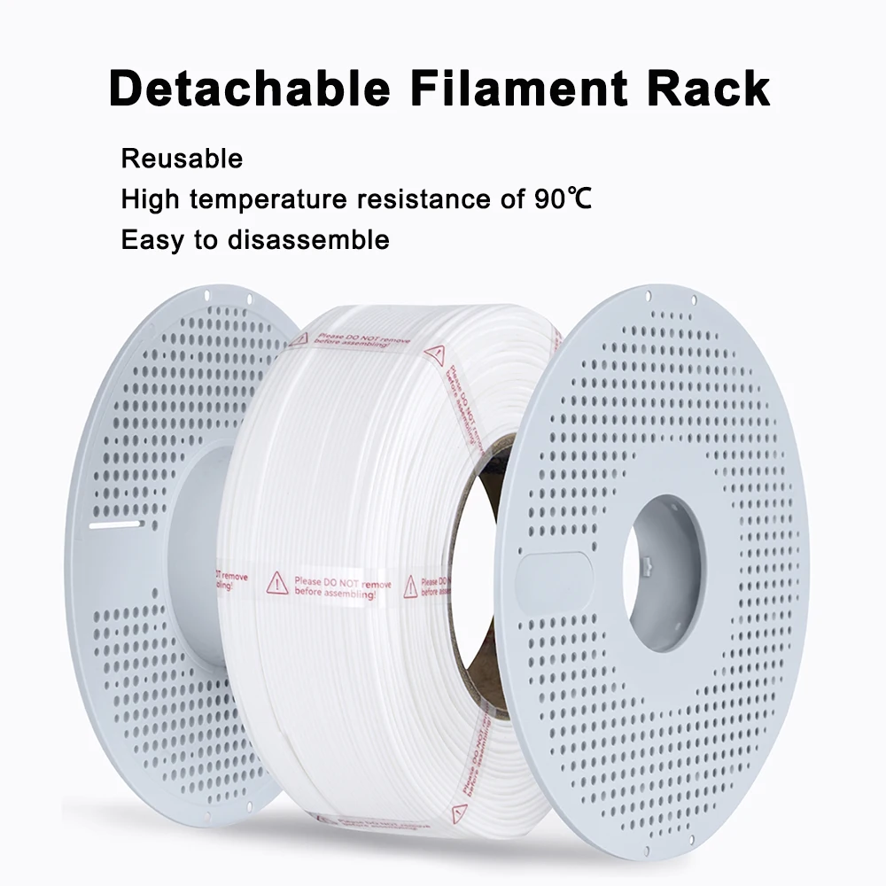 Hochtemperatur-Materialhalter für Bambu Lab 3D-Drucker, wiederverwendbares Filamentregal, kompatibel mit ABS, ASA, PA6-GF, ABS-GF, PAHT-CF – Detail 3