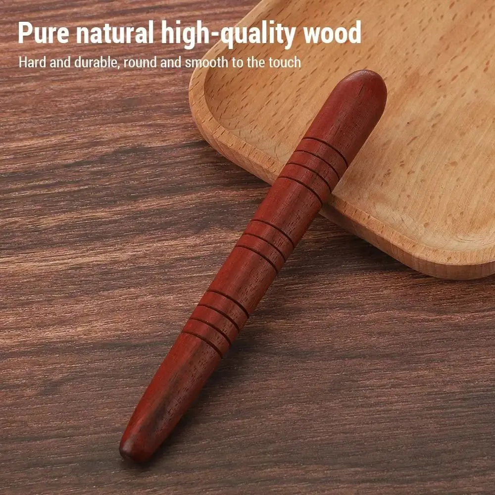 1/2pcs Wooden Acupoint Stick Dial Stick Massage Stick Meridian Pen Foot Sole Acupoint Massage Tool