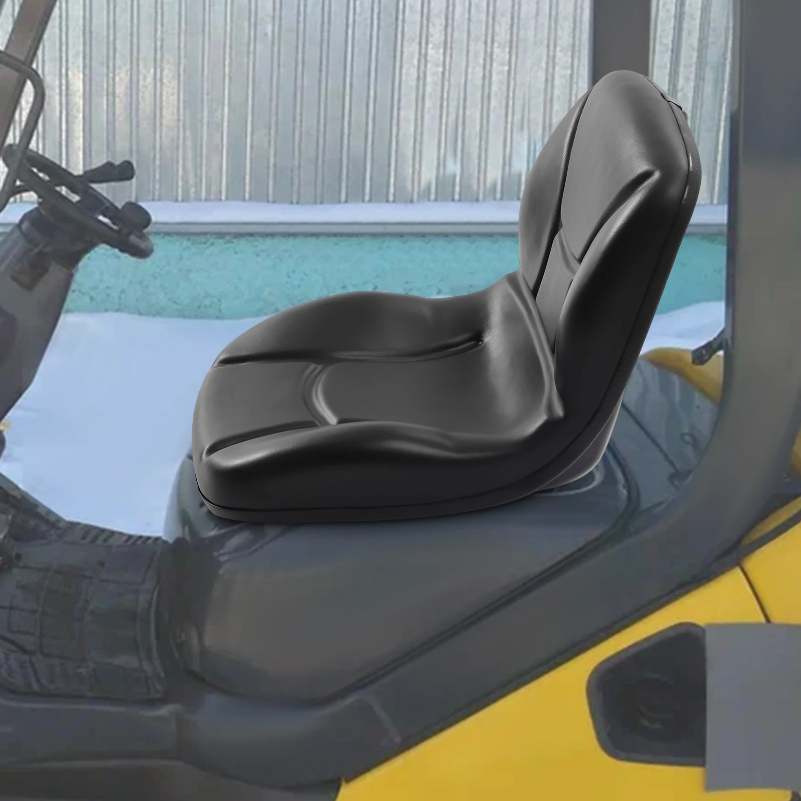 

Drivers Side Universal Forklift Seat High Back Mower Digger Tractor Excavator Loader Seat