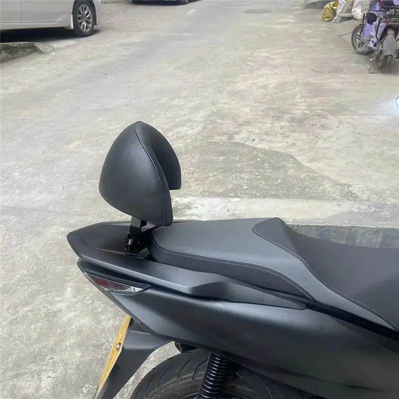 Steady Motorcycle Rear Passenger Seat Back Rest Parts Accessories Rear Backrest For Honda PCX 150 160 PCX150 PCX160 2014-2023
