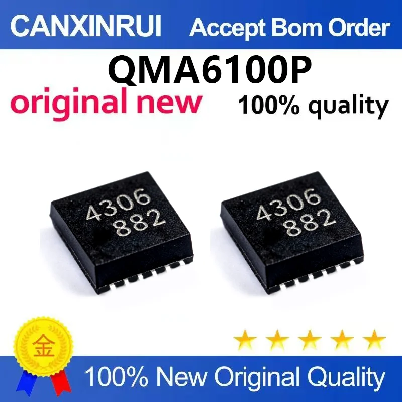 （5pcs-100pcs）Brand new original QMA6100P LGA-12 SMT three-axis acceleration sensor IC chip