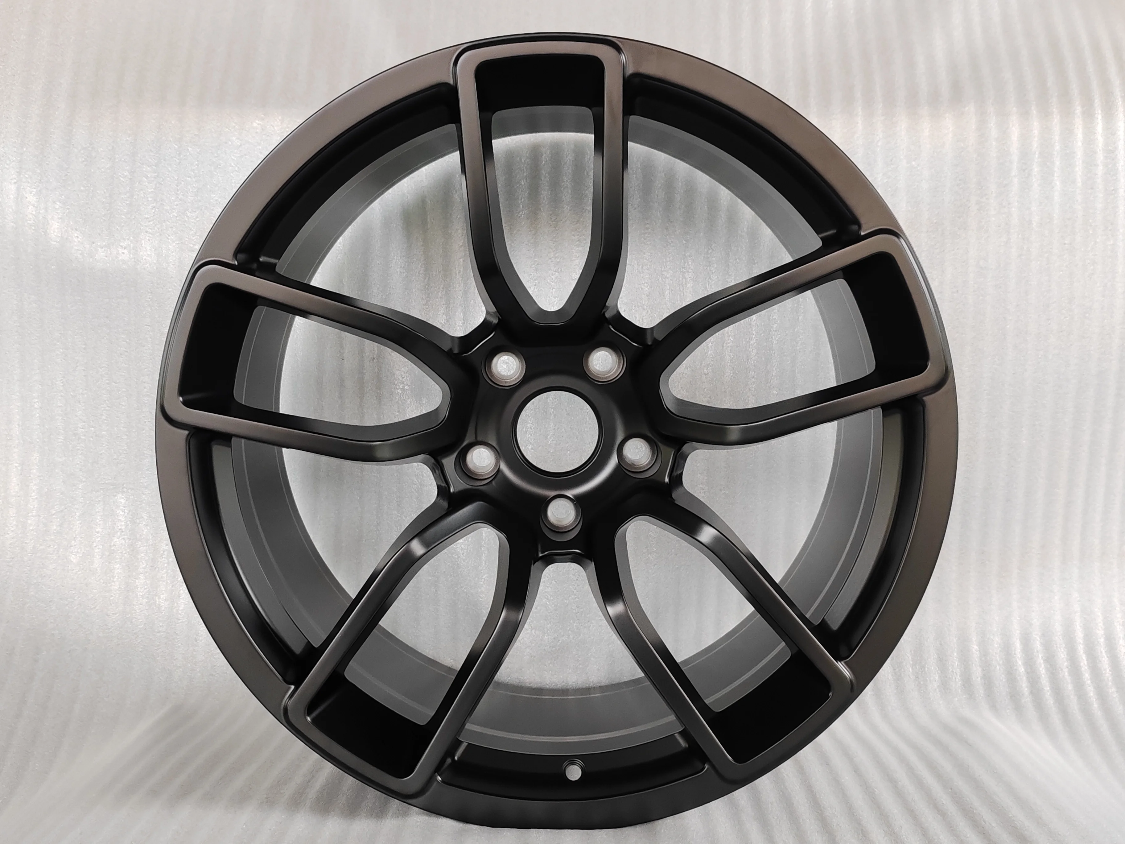 Professional Customized 20x10/ PCD5x127 Forged 6061-T6 Aluminum Alloy Wheels Double Five Spoke Car Rims For Dodge Challenger