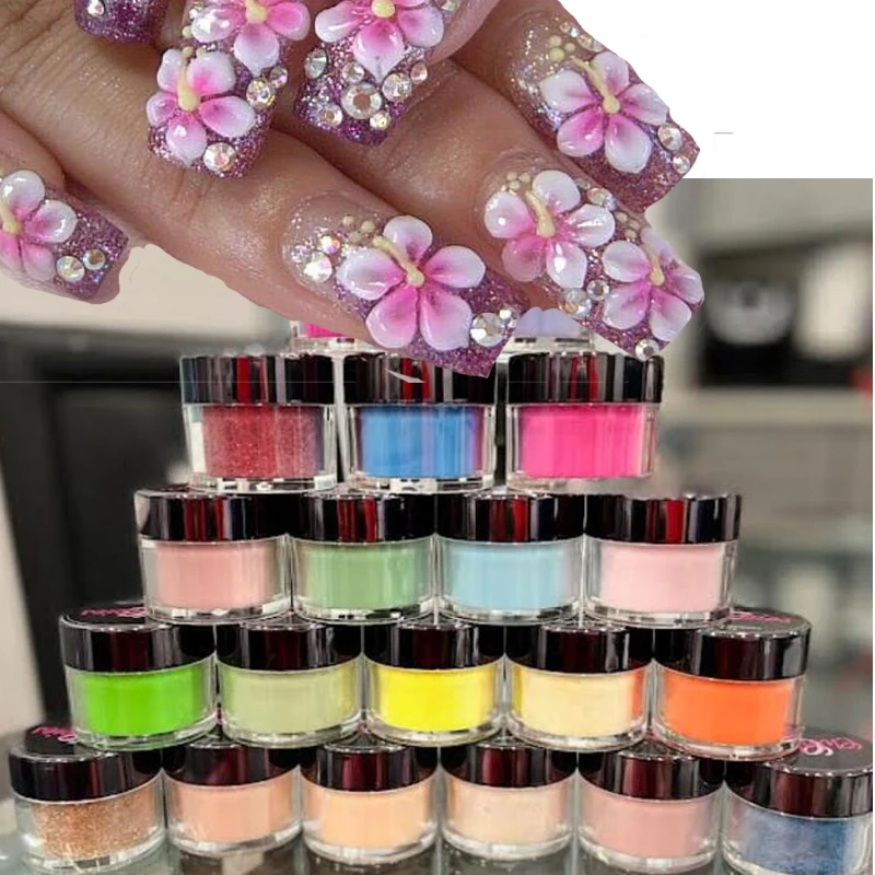 96 Kleuren Acryl Poeder 2 In 1 Glitter Acryl Kleur Poeder 1Oz/28G Franse Collectie Kleur Acryl Poeder Dip Dip Poeder Poeder