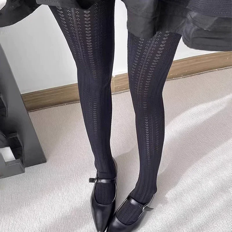 

Women Stockings Sexy Slim Pantyhose Spring Autumn Winter Leggings New Solid Color Retro Super Stretch Tights Stockings