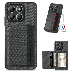 RFID Leather Card Case For Motorola Moto Edge 60 Pro 50 Fusion 50 Neo 70 Fusion G86 Power G85 G66J G55 G56 G34 G35 G77 5G Funda