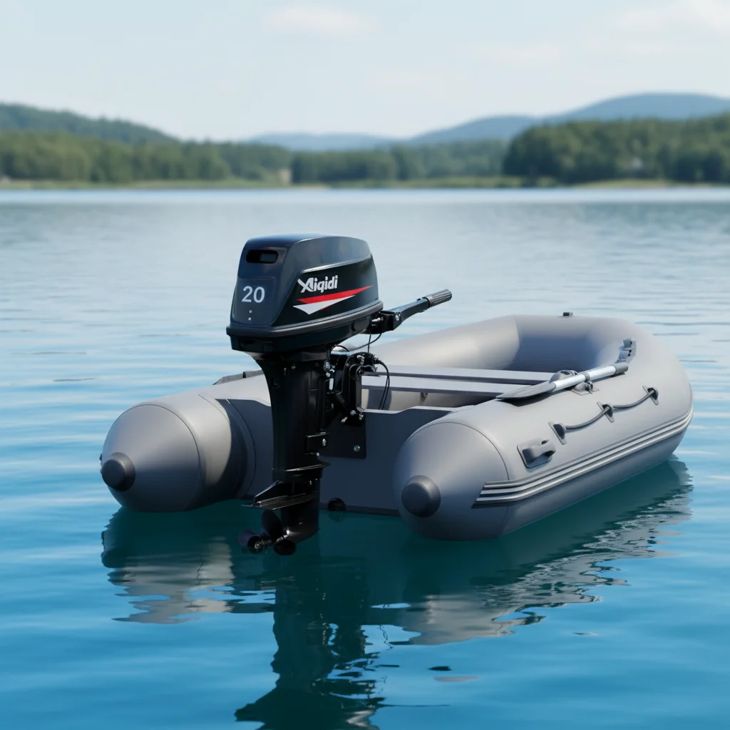 AIQIDI T20 2 Stroke 2 Cylinder Manual Outboard Motor for Boat Use OEM