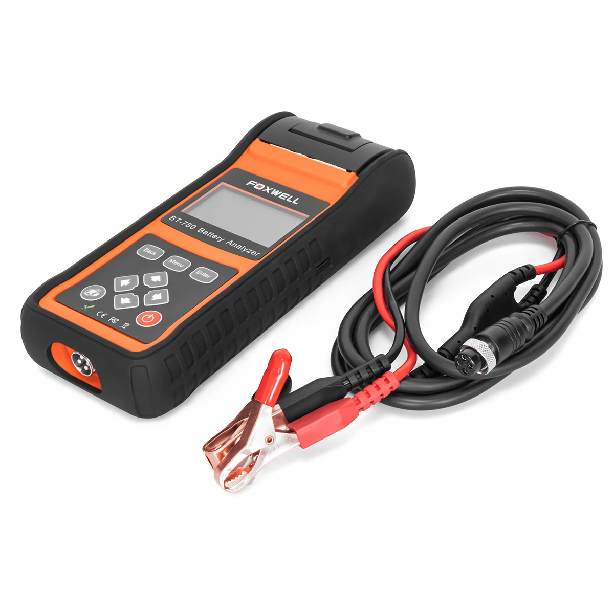 Universal Best Selling FOXWELL BT780 Universal Car Battery Test Type 12V 24V Universal Battery Tester Analyzer With Printer - Image 4