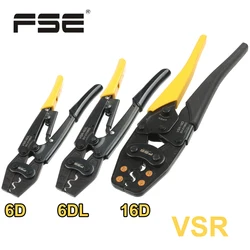 VSR-6D VSR-6DL VSR-16D Crimping Pliers For 0.5-6mm2 20-10AWG Bare Terminals Upgraded Version Hand Tools