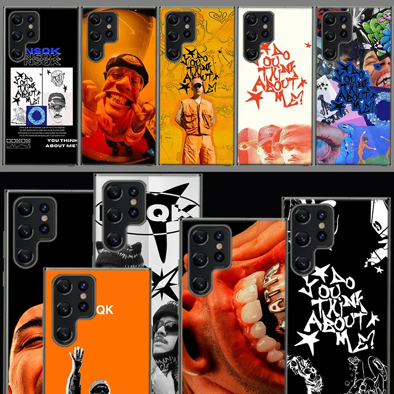 ATP Album by Nsqk Capa Phone Case For Samsung S26 Ultra S25 Edge Galaxy S23 S21 S20 S24 FE S22 S10 Plus Cover Clear TPU Shell Co