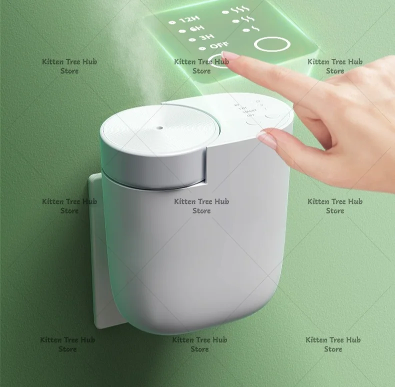 A323 Smart Home Aroma Diffuser Essential Oil Ultrasonic Quiet with Timer and Mood Light