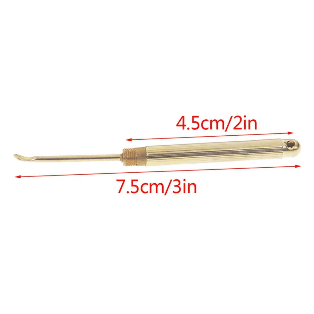 

1PC Golden Ear Cleaning Tool Folding Type Health Care Ear Wax Removal Tools Ear Spoon Ear Dig Tools Curette