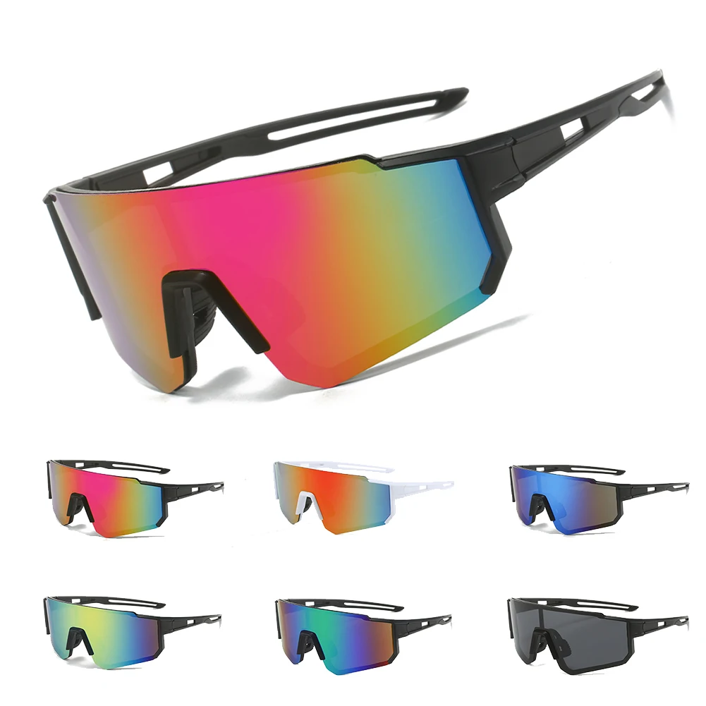 Outdoor Cycling Sunglasses UV Anti-Glaring Protection Windproof Sun Glasses For Men Women Bicycle Eyewear Sports Goggle