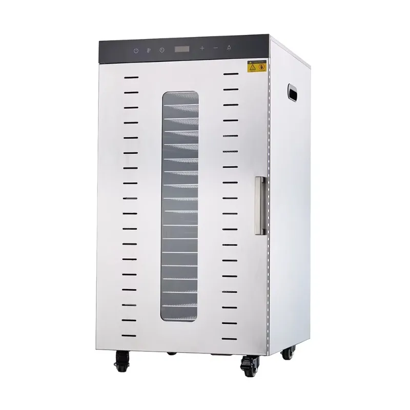 Single Zone 20 Trays Commercial Food Drying Machine Fruits Vegetables Food Dehydrator