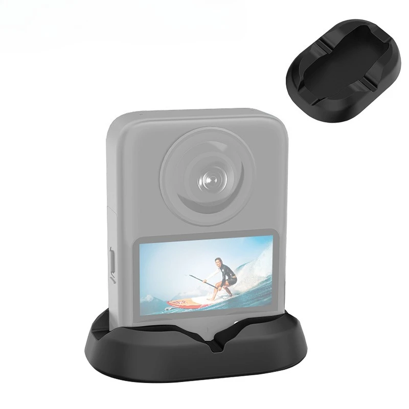 For DJI Osmo 360 Camera Desktop Silicone Base Anti-Slip Panoramic Action Camera Charging Base Stand for DJI Osmo 360
