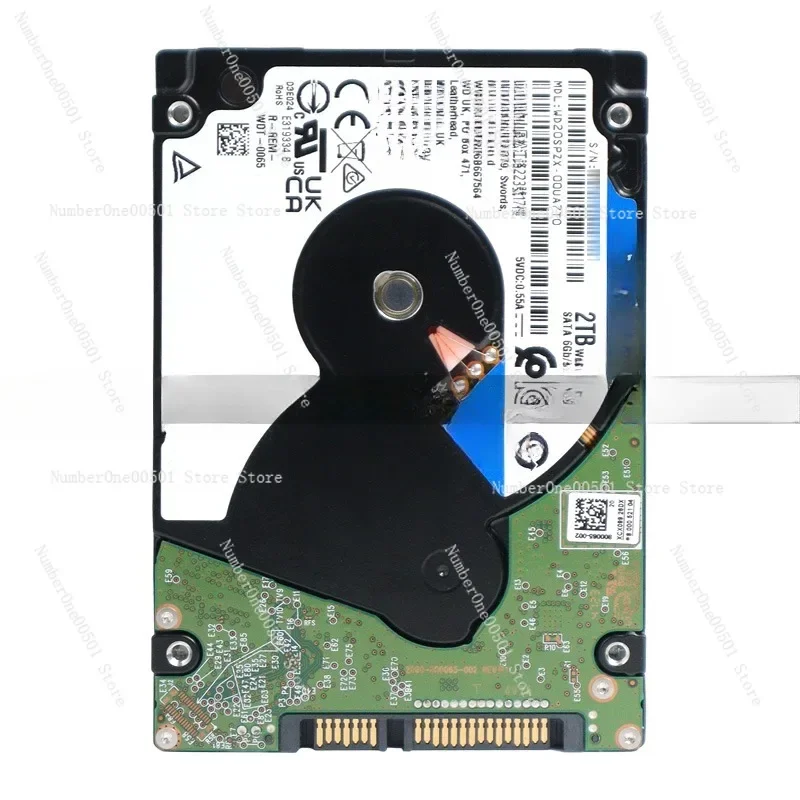 WD20SPZX 2TB 2.5 inch notebook hard disk 2T 5400 to 128M 7MM