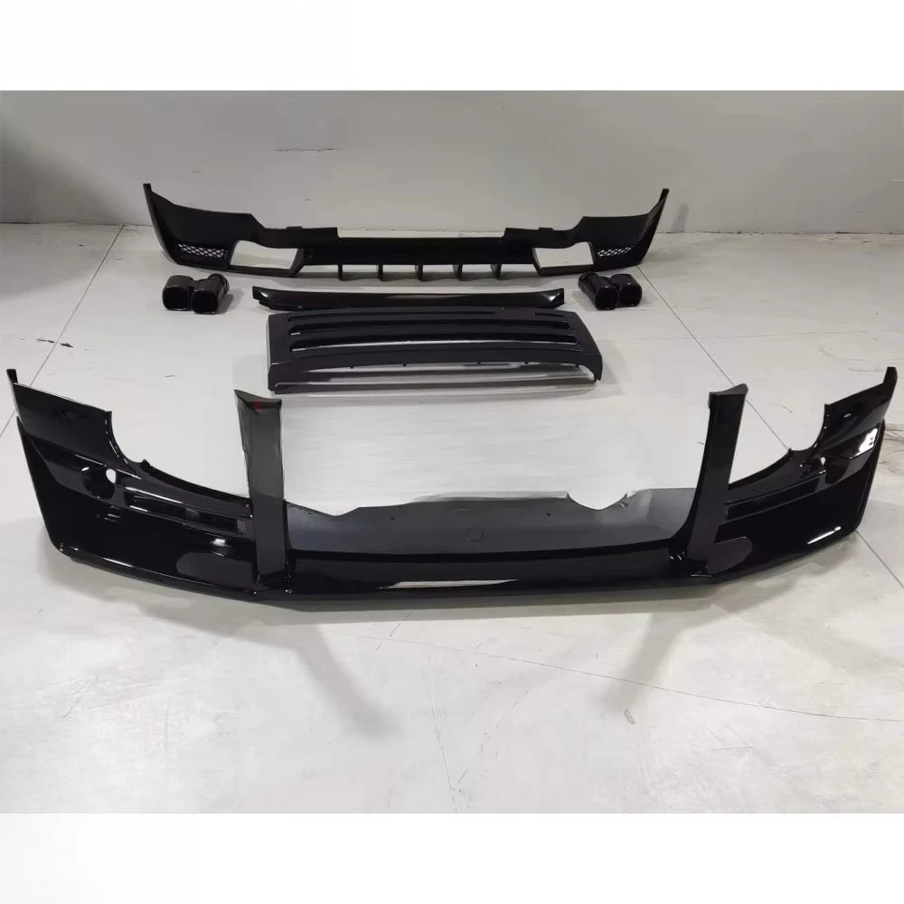 

PP front bumper grille & lip and rear diffuser with exhaust tip for Defender 2020-2024 body kit