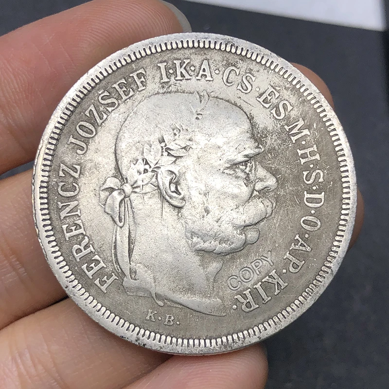 عملة تحدي نسخة عتيقة ، ميدالية قديمة للتحصيل ، ديكور منزلي ، هدية عطلة عيد الميلاد ، أوروبا ، إنجلترا ، من 5 كورونا #3