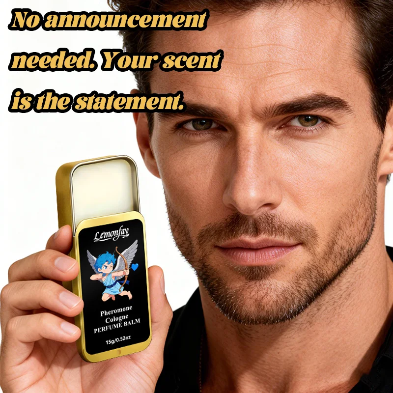 Lemonfay Pheromone Cologne Perfume Balm | Portable Long-Lasting Fragrance for Men & Women | Travel Size 15g view 6