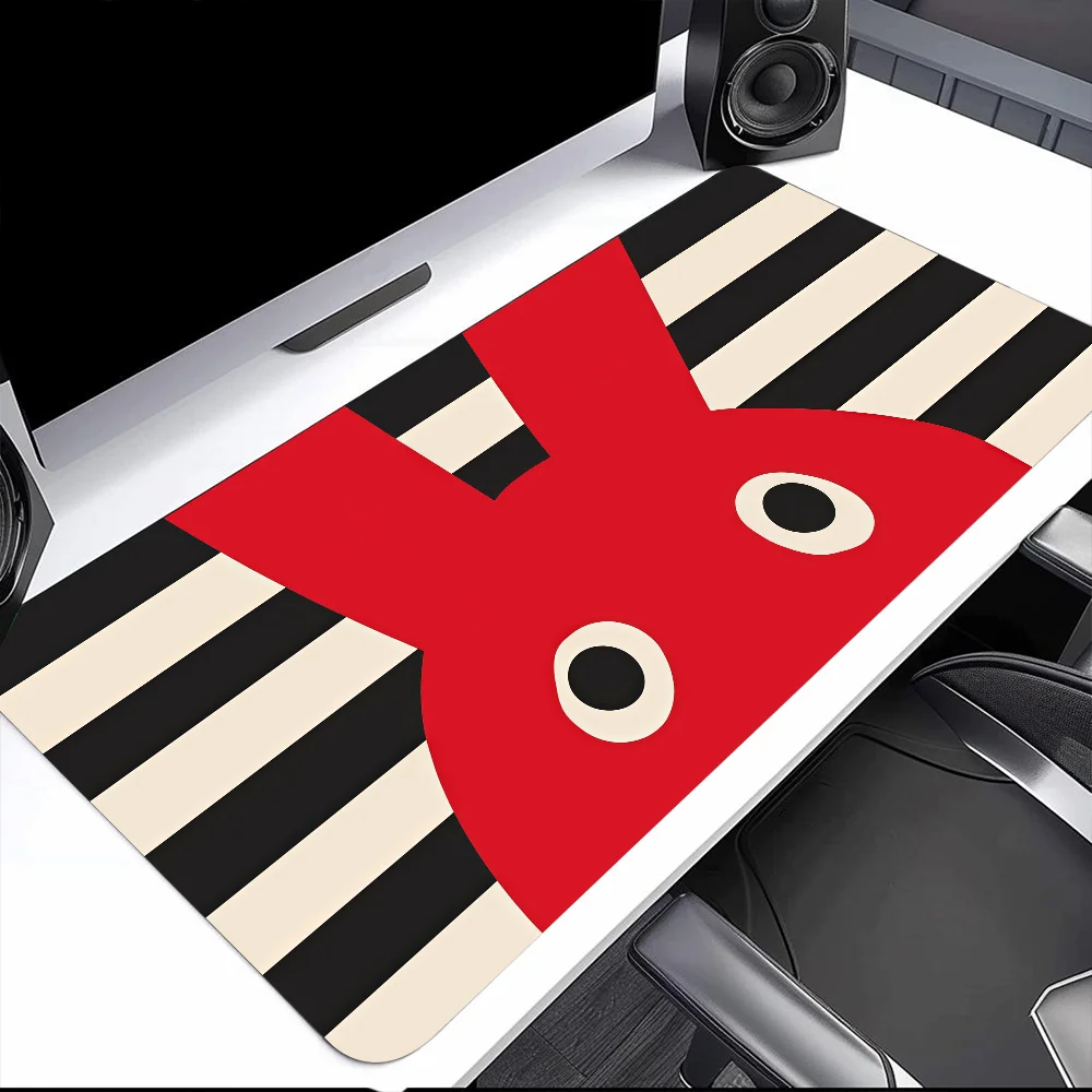 TV 31 M-Minutos Bodoque S Mouse Pad Large Desk Mat Keyboard Ergonomic Office Rubber PC Non-slip Anti-fray Home Custom