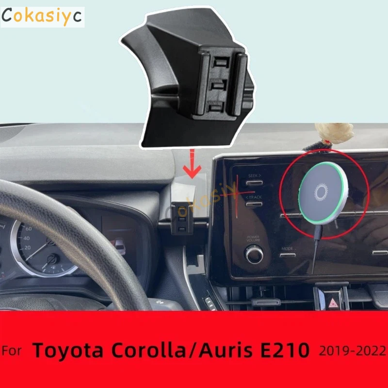 Suporte Magnético para Telefone para Toyota Corolla E210 2019-2022 2020, Base Especial para Carregamento Sem Fio, Acessórios para Carros