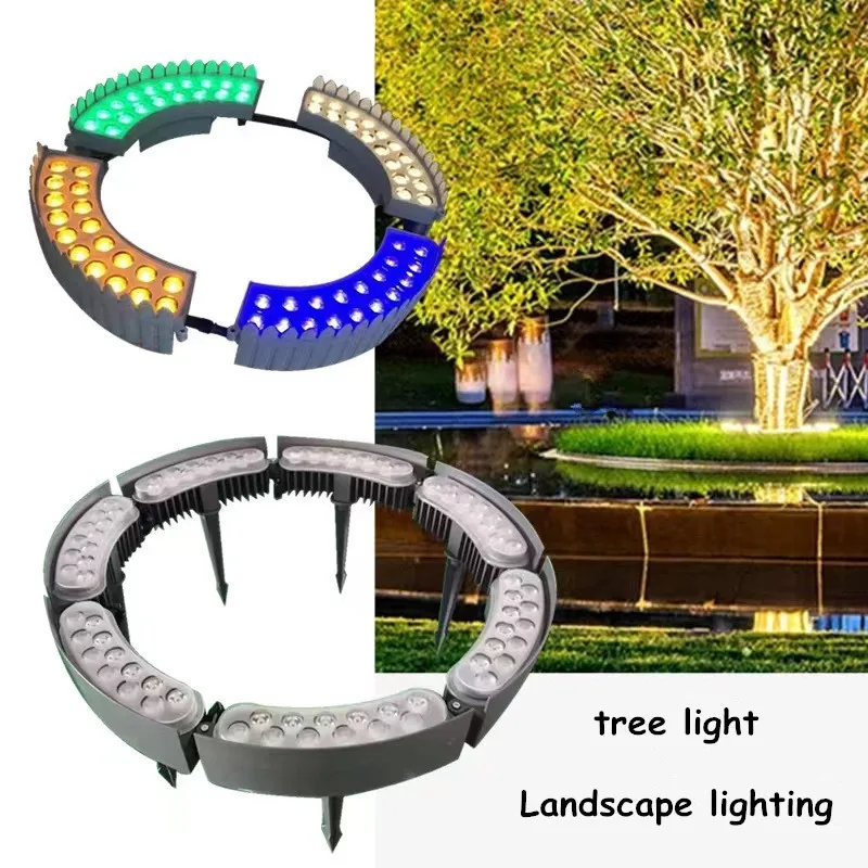 12w 12v 1pcs Tree Ground Light Best Way To Put Lights on Outdoor Tree Landscape Lighting for Gazebos Garden Decor Courtyard Lamp