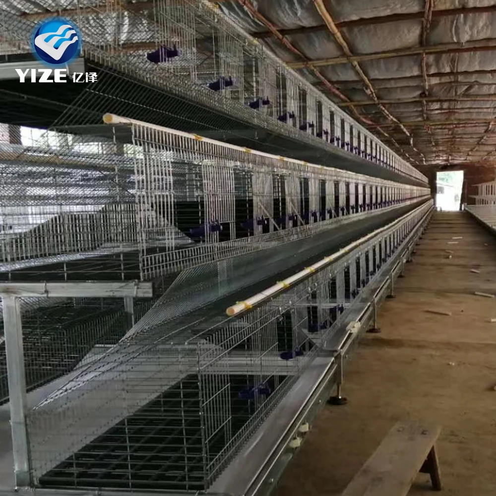 High Quality 12 Doors Rabbit Nest Box Galvanized Wire Layer Rabbit Cage