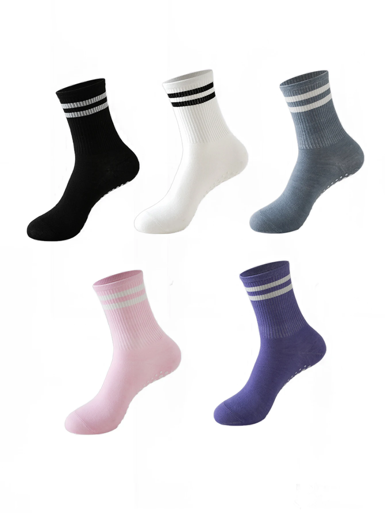 

Professional Non Yoga socks, Exercises, Jump Slip Solid Cotton, Women's indoor Fitness Trampoline Dance, Seasonal Style