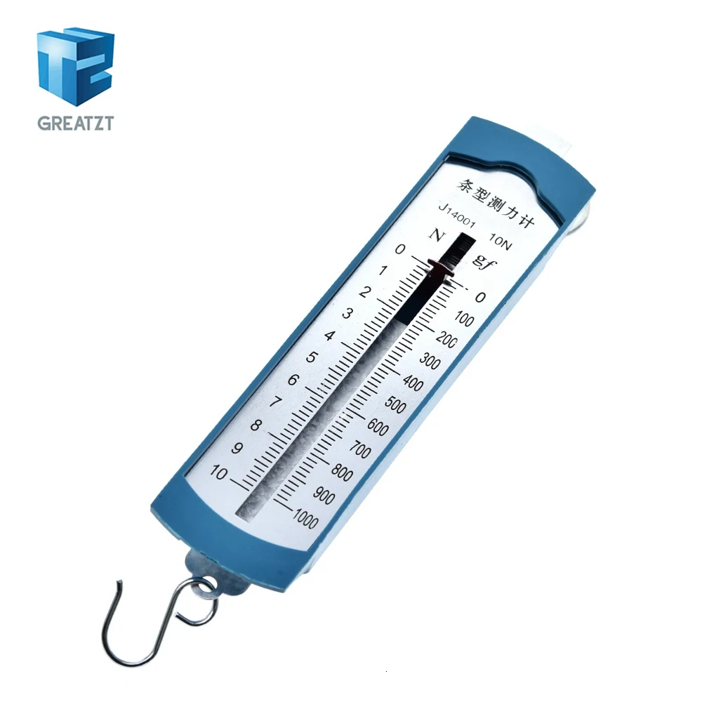 GREATZT 10N Newton meter / force gauge Bar box spring dynamometer balance Physics Experiments