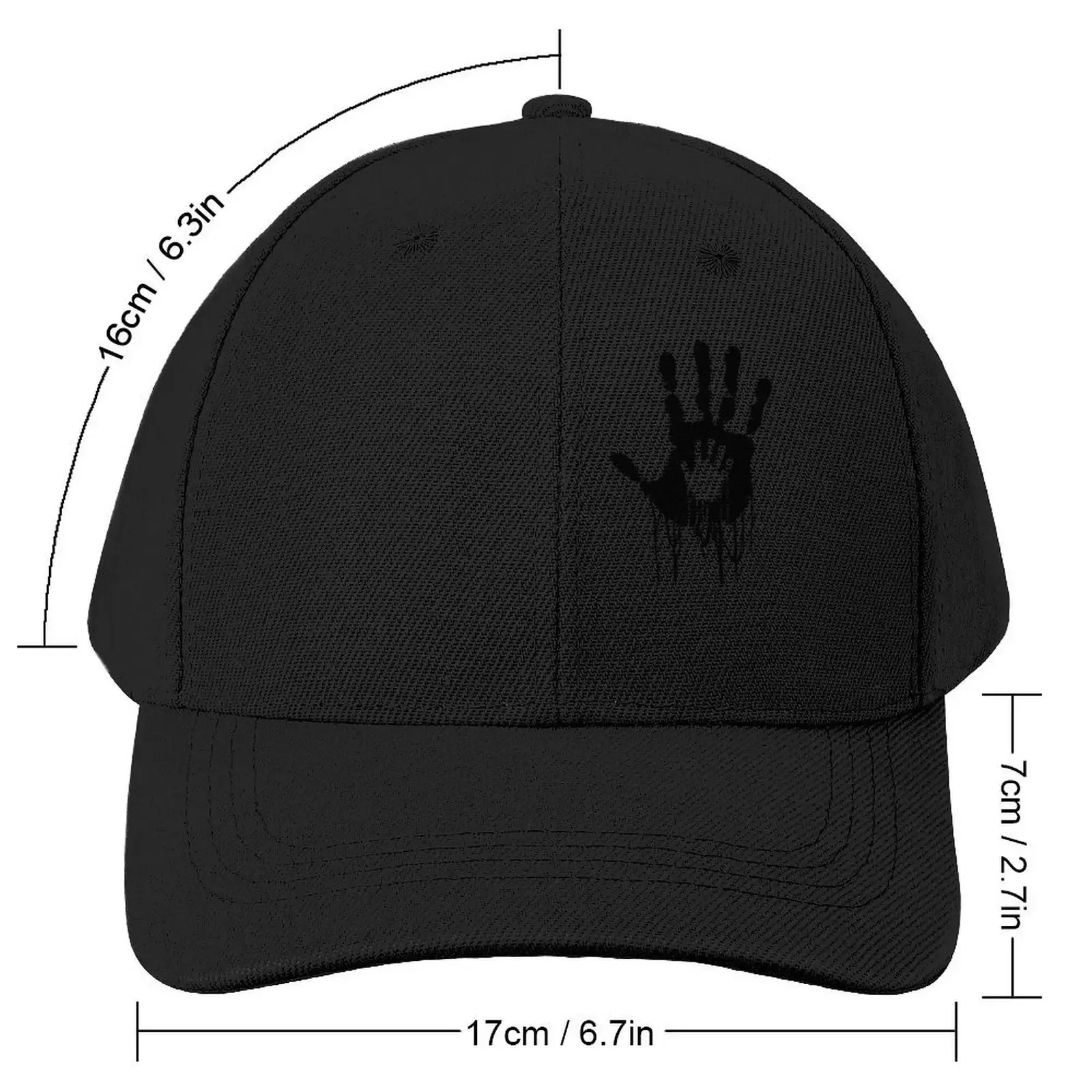 Death Stranding Handprint Baseball Cap Designer Hat Icon Ball Cap fishing hat Hats Woman Men's