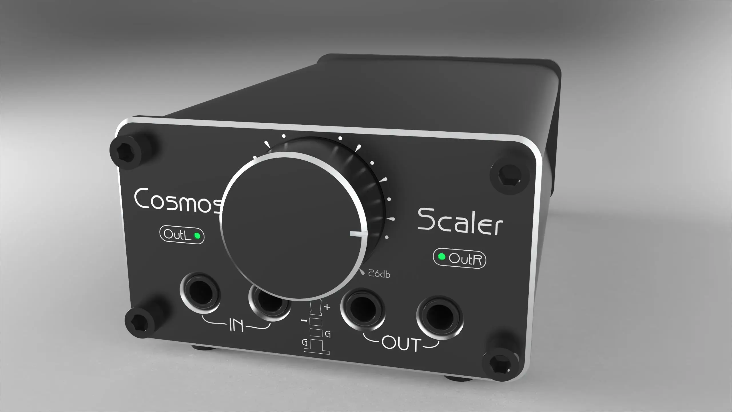 E1DA  Cosmos Scaler High Performance Low-noise Low-distortions Variable Gain Pre-amp