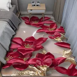 Luxury Living Room Carpet Study Rugs Girl Pink Bedroom Bedside Mat Bedroom Decor Kids Carpet for Kidsroom Modern Bathroom Mat
